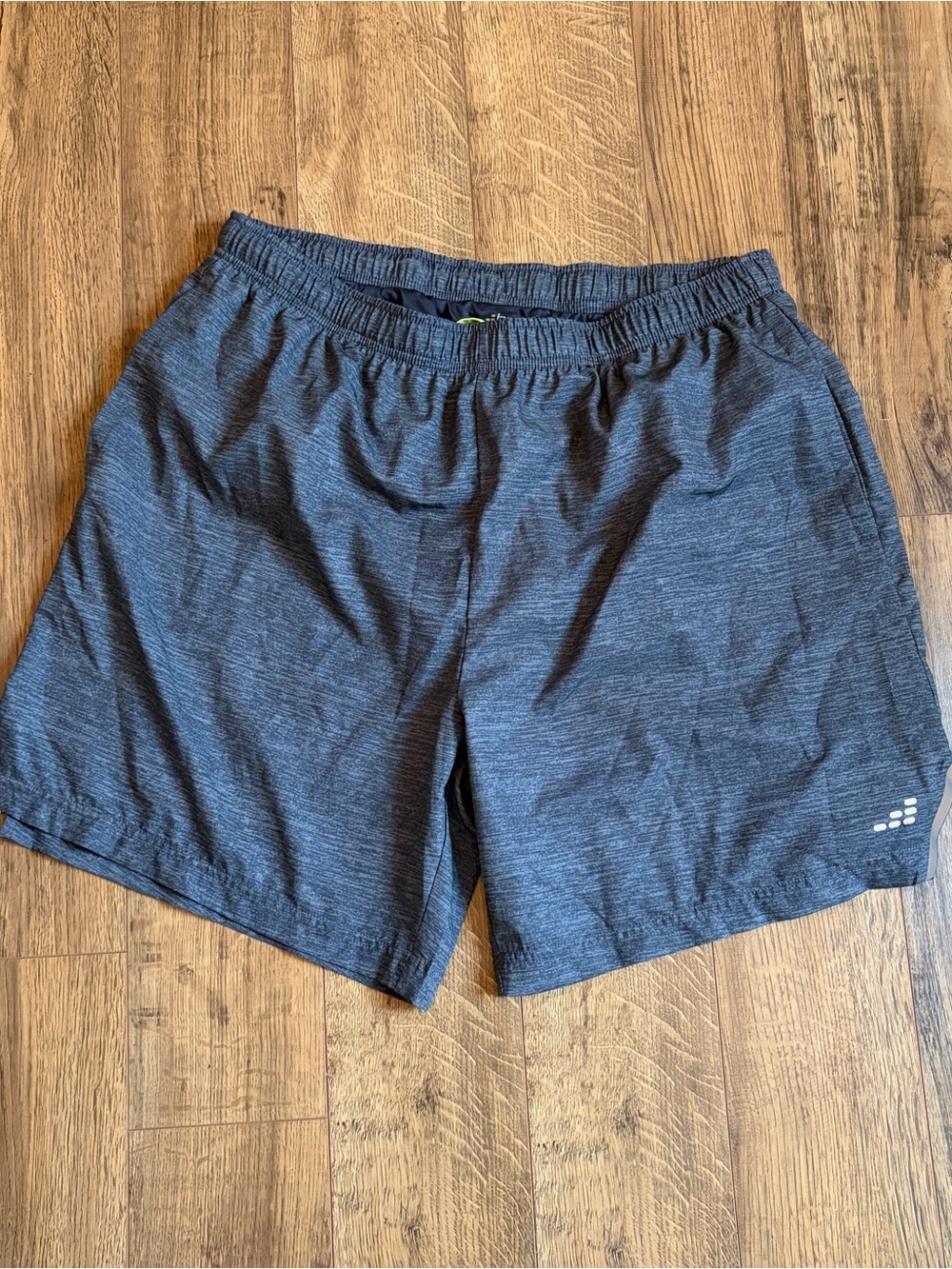 BCG Men's Performance Athletic Shorts — Charcoal Gray Size XL